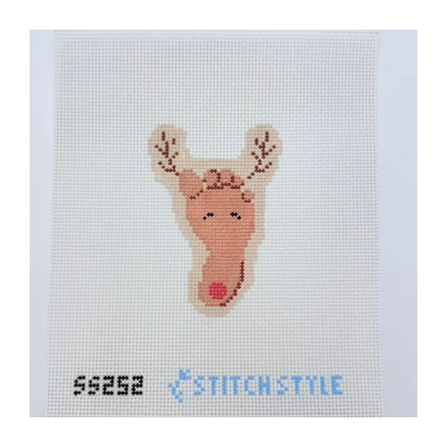 Rudolph Footprint - Stitch Style