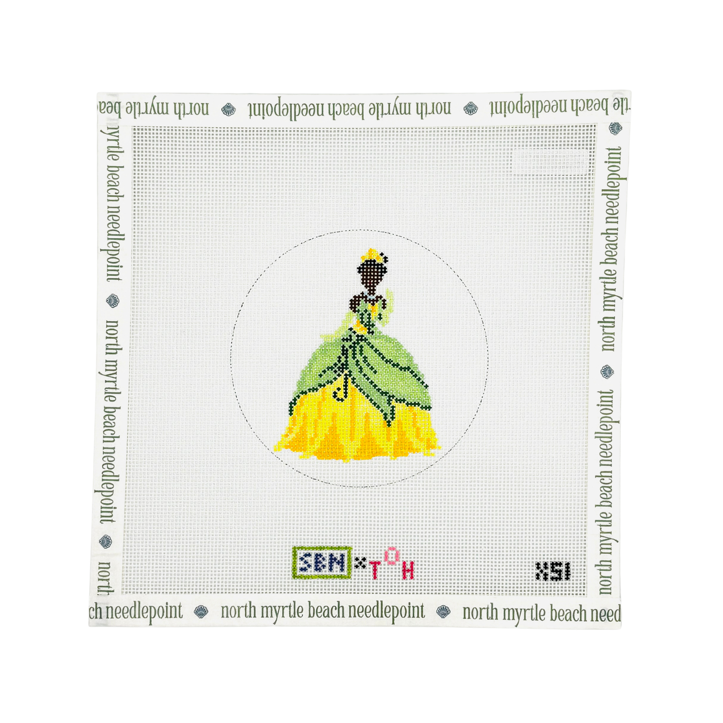 Princess and the Frog Princess - Susan Battle Needlepoint