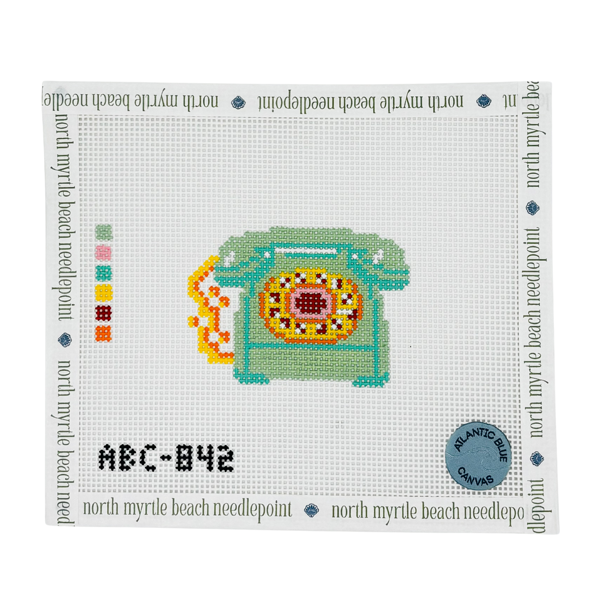 Rotary Phone - Atlantic Blue Canvas