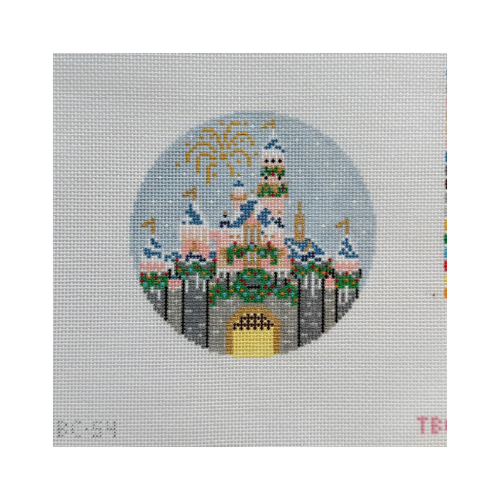 Christmas Castle - The Book Canvas