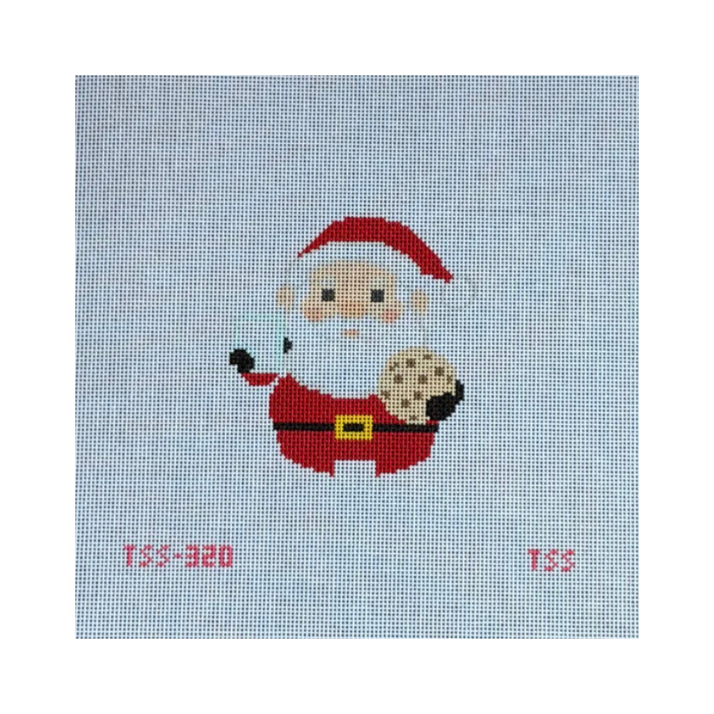 Milk and Cookies Santa - The Sassy Stitcher