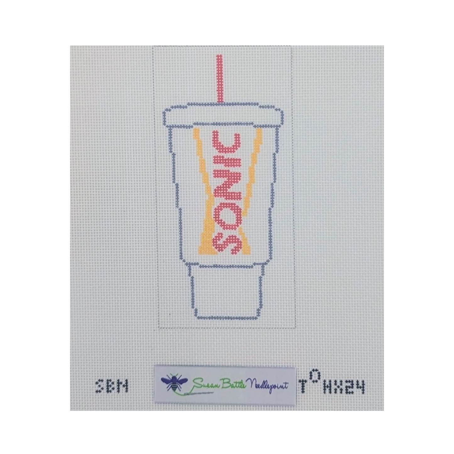 Sonic Cup - Susan Battle Needlepoint