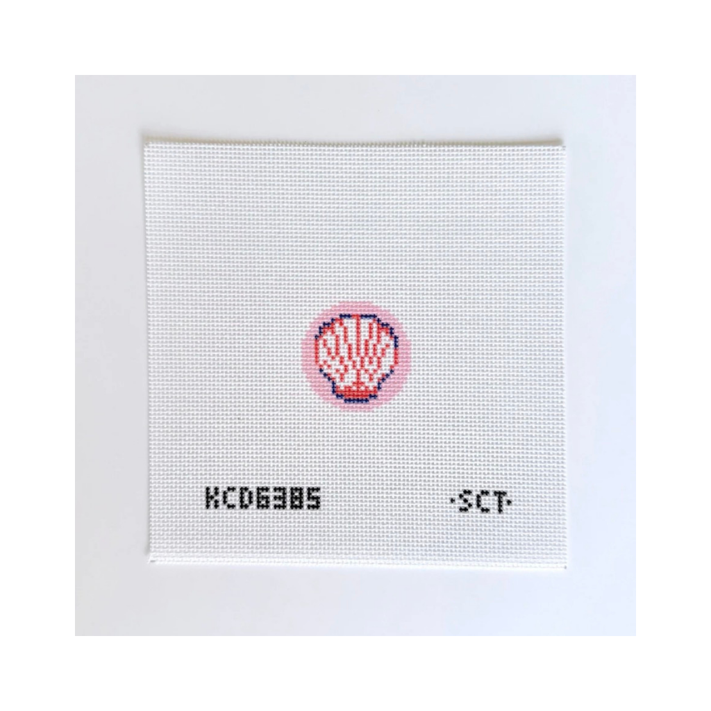 Seashell Fob Canvas - KCN Designers