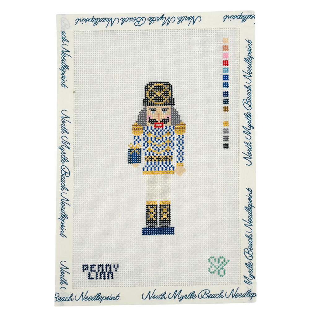 Mini Blue Nutcracker - SG Designs