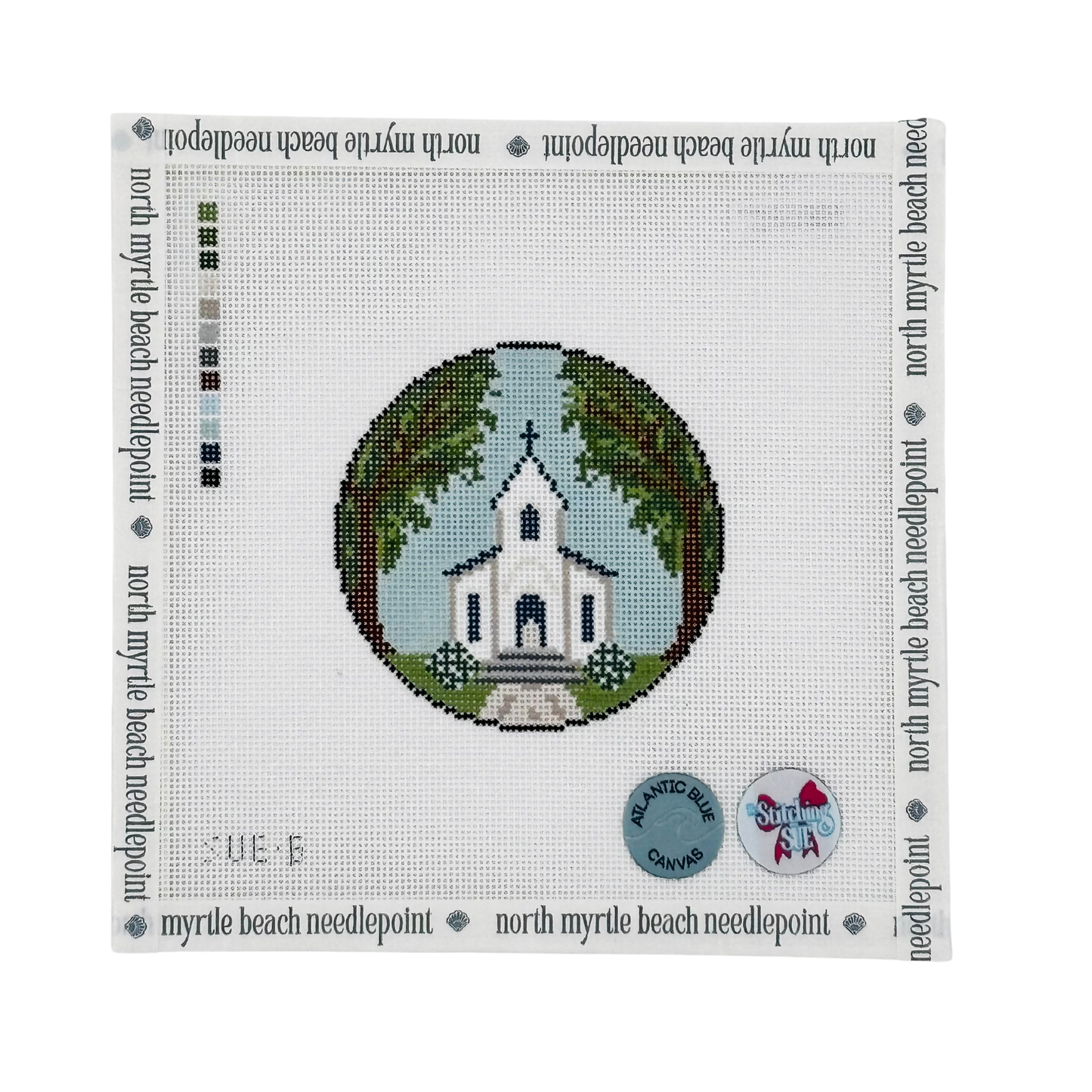 Wedding Chapel - Atlantic Blue Canvas