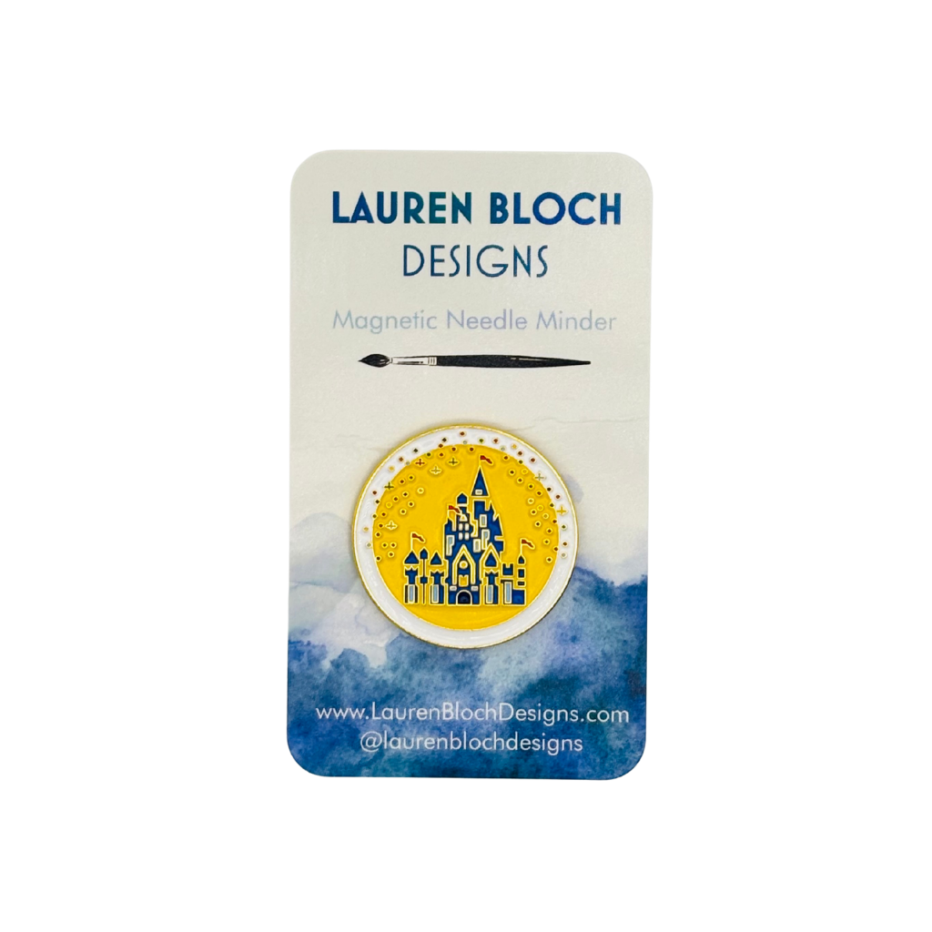 Gold Castle Needle Minder - Lauren Bloch