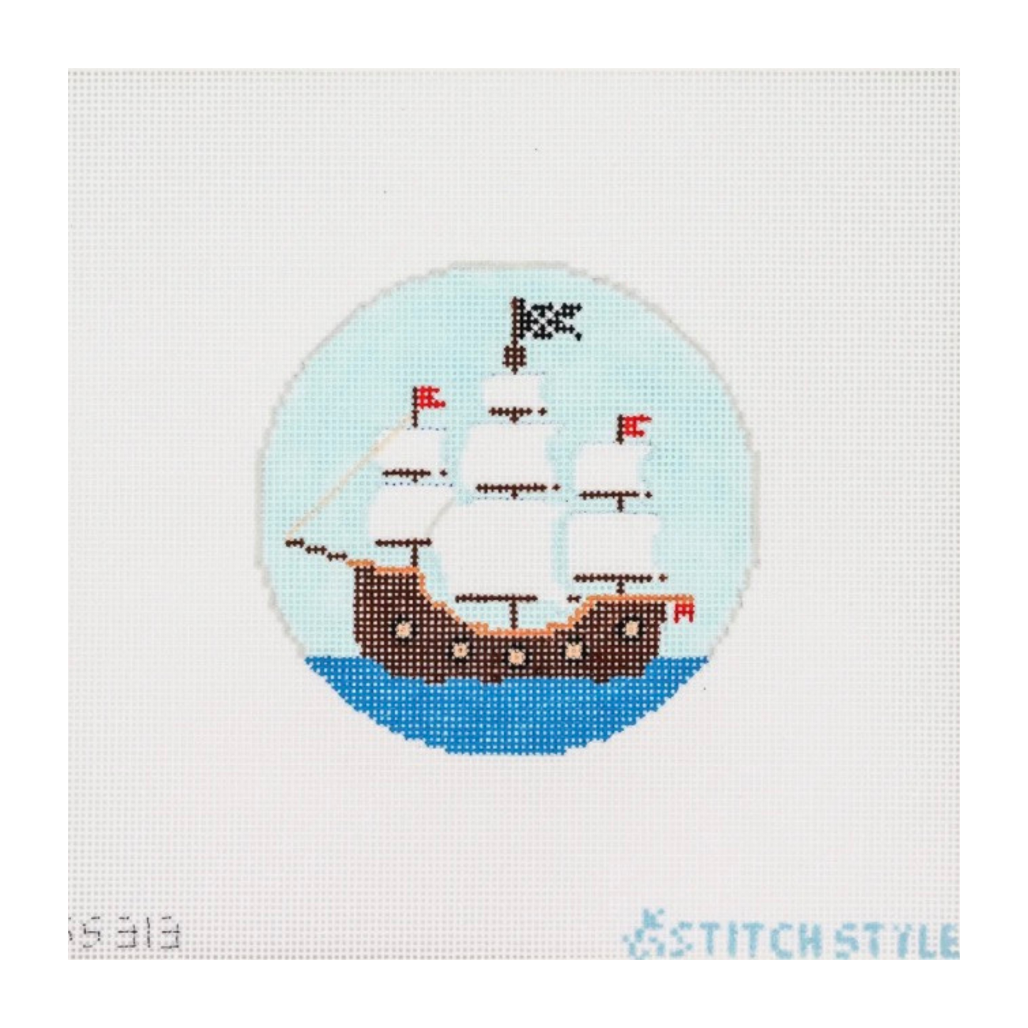 Pirate Ship - Stitch Style