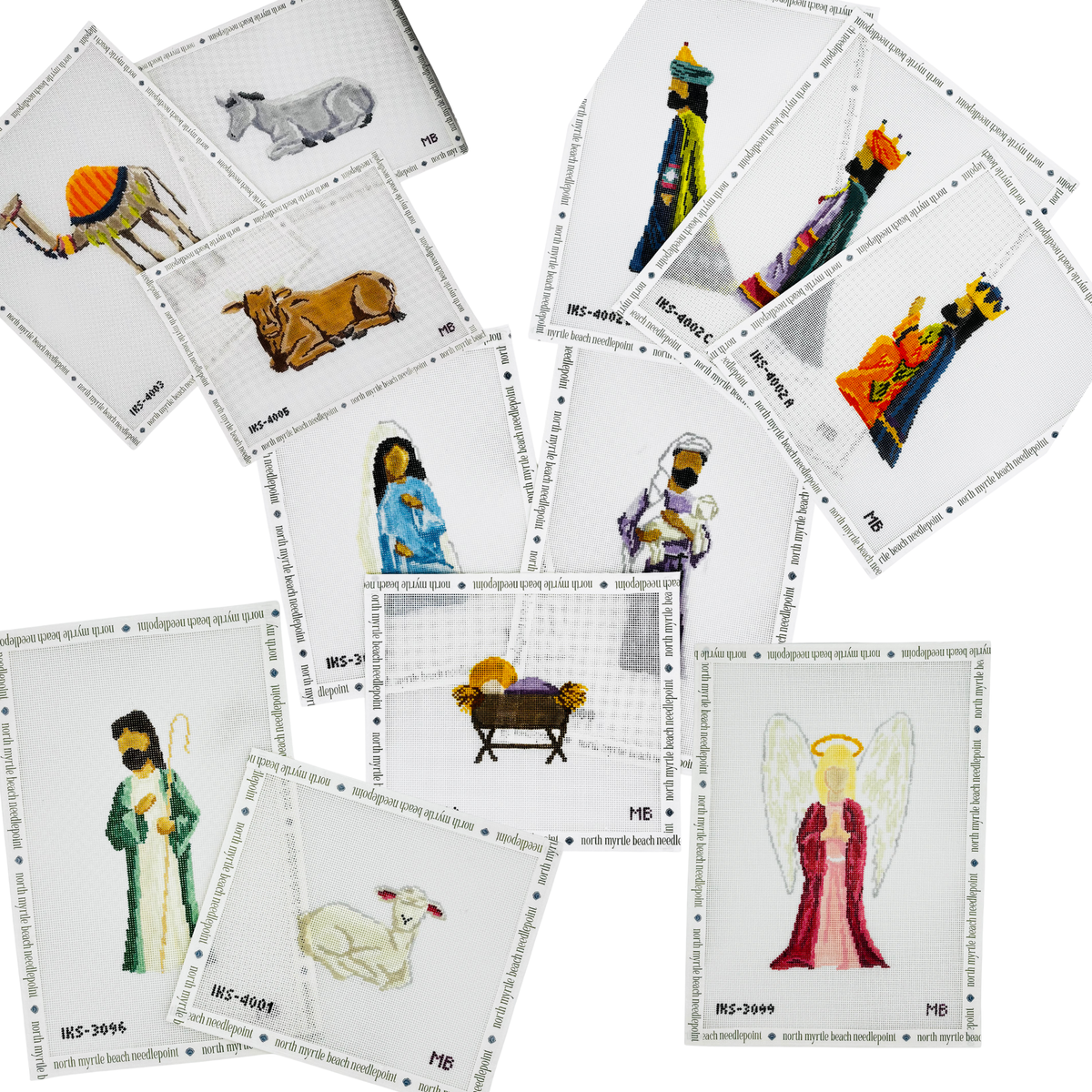 12 Piece Nativity Set - Initial K Studio