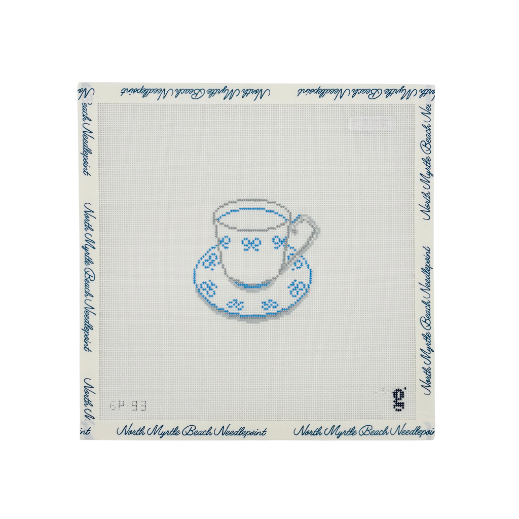 Blue Bow Teacup - Goodpoint