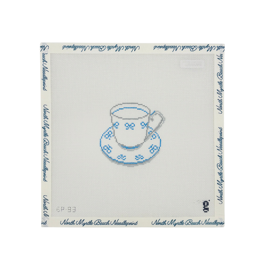 Blue Bow Teacup - Goodpoint