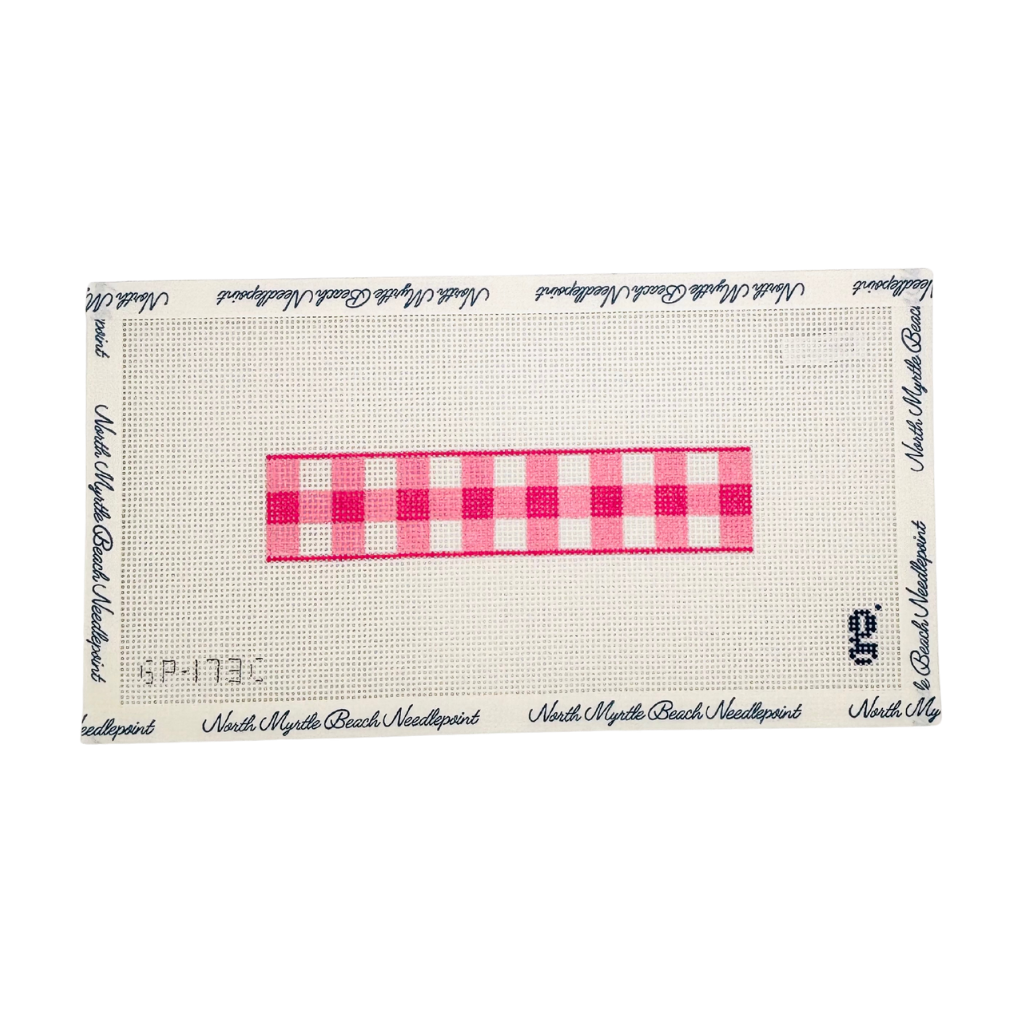 Pink Gingham Key Fob - Goodpoint