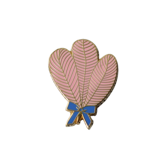Go Stitch Needle Minder Pink Ostrich Feather