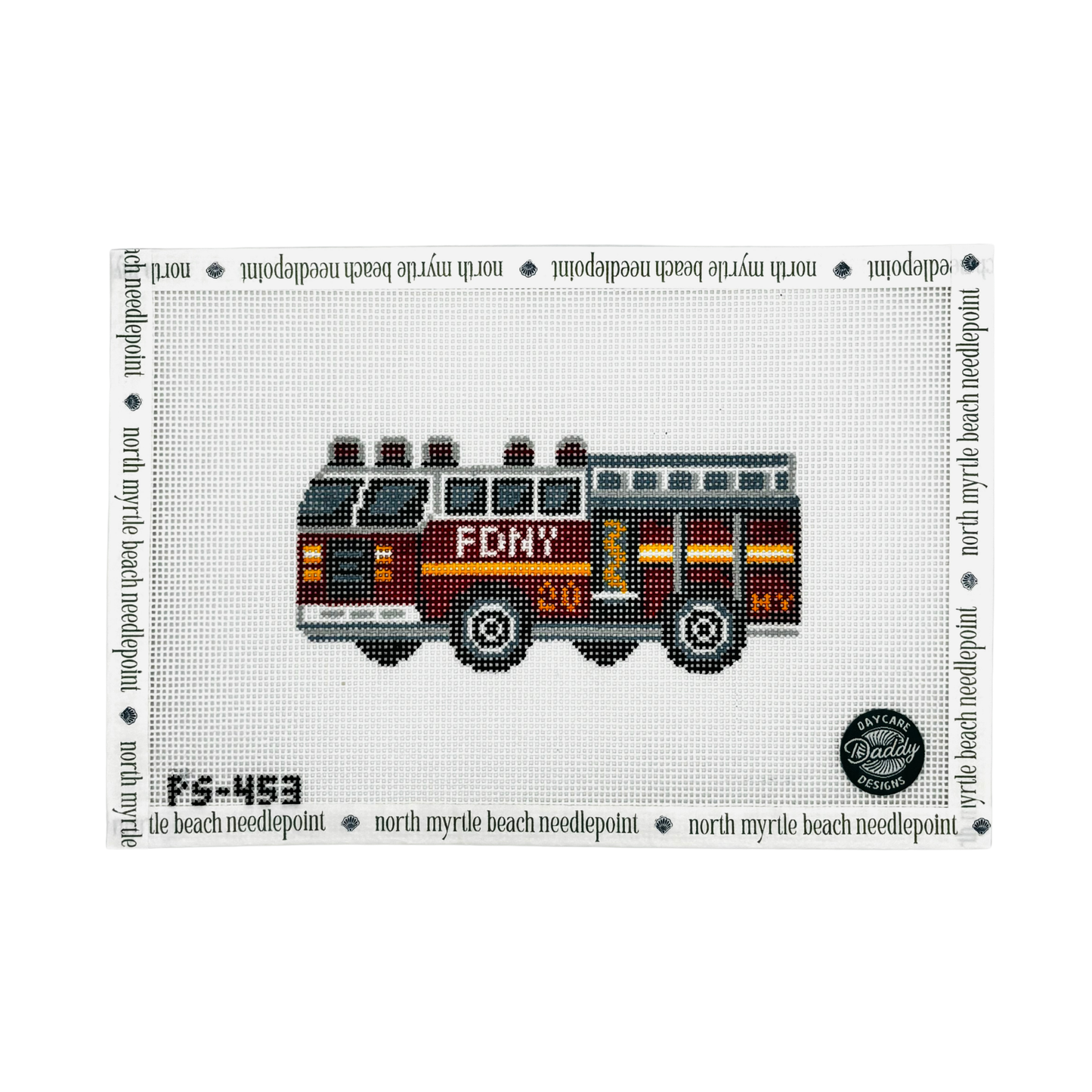 Fire Truck - The Painted Stitch