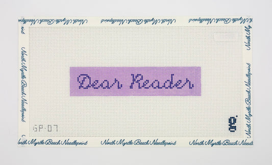Dear Reader Canvas
