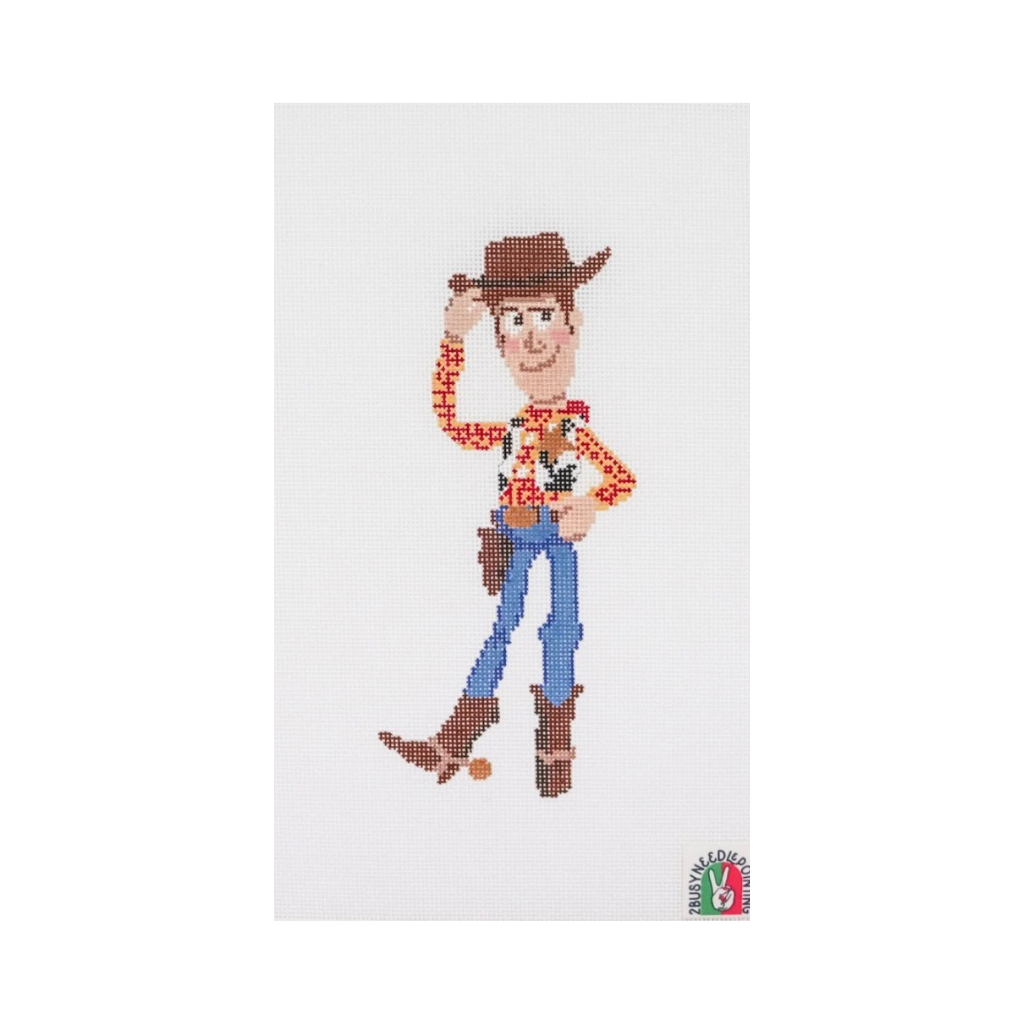 Rootin' Tootin' Cowboy - 2 Busy Needlepointing