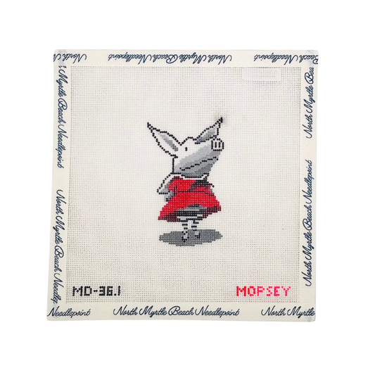 Pig Ready for the Red Carpet - Mopsey