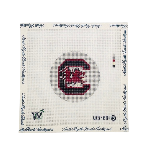 University of South Carolina Round - Wipstitch