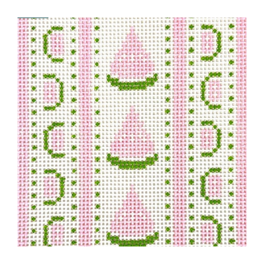 Watermelon Square - Walker's Needlepoint