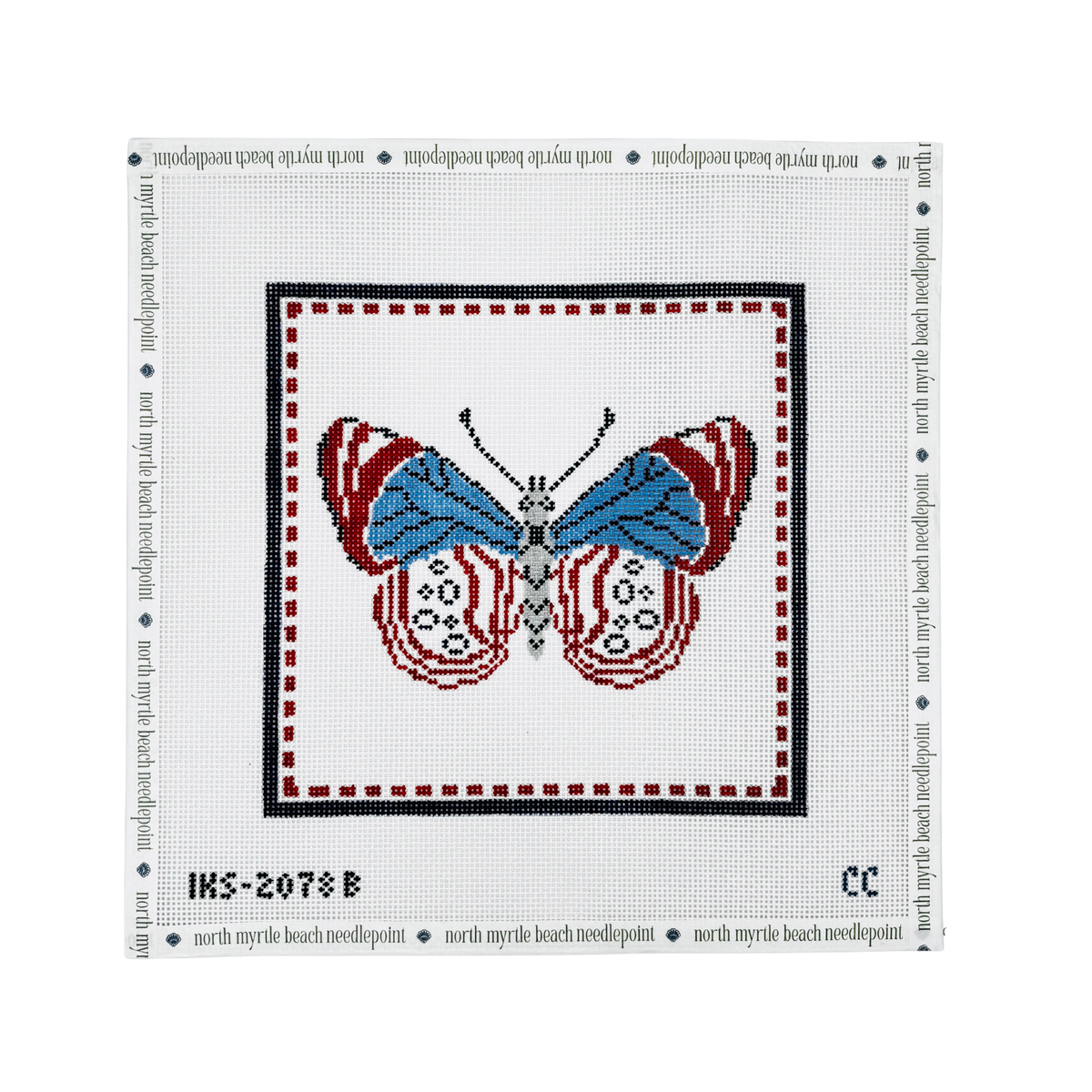 Patriotic Butterfly - Initial K Studios