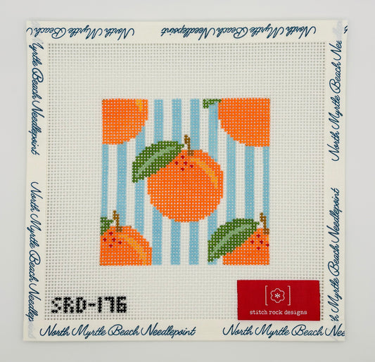 Orange Square - Stitchrock Designs