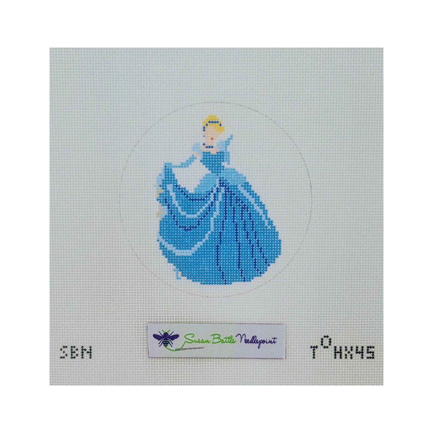 Cinderella - Susan Battle Needlepoint