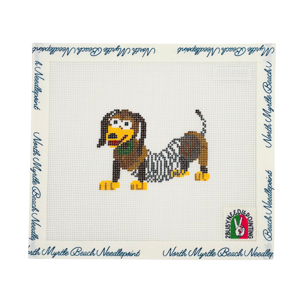 Slinky Dog - 2 Busy Needlepointing