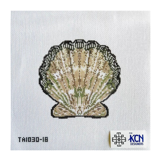 Brown Scallop Ornament - KCN