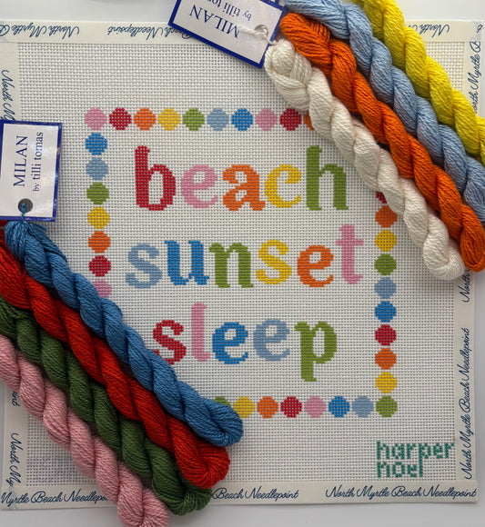 Beach, Sunset, Sleep