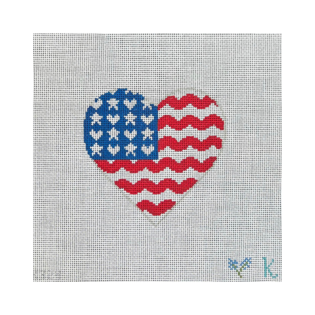 Patriotic Heart - Kate Irby