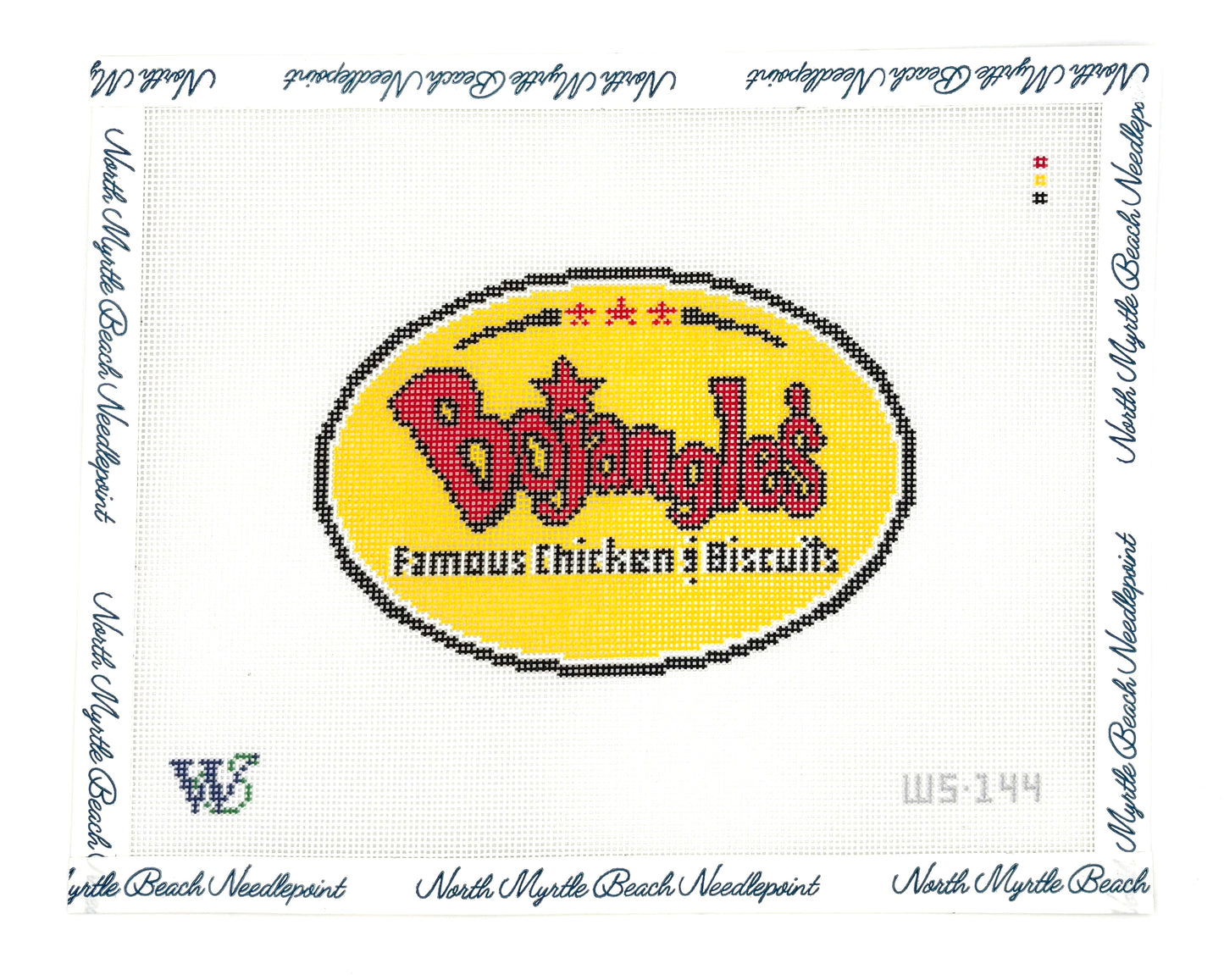 Bojangles Canvas - Wipstitch