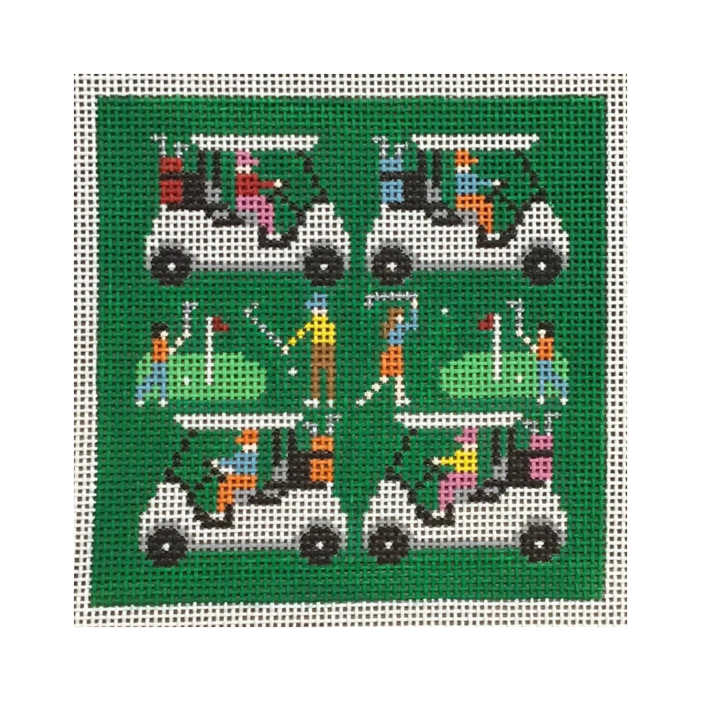 Golfers Square - Doolittle Stitchery