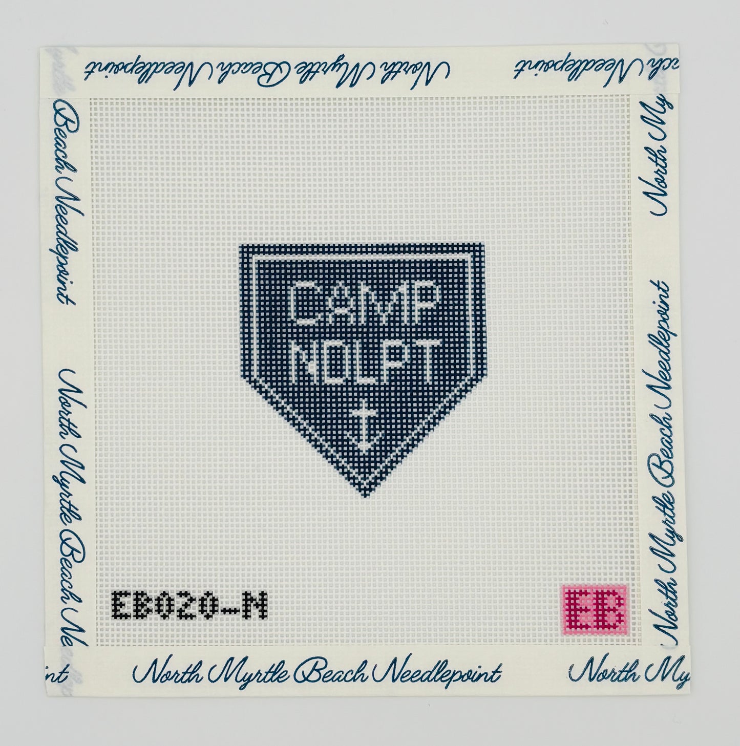 Navy Blue CAMP NDLPT Bag Charm