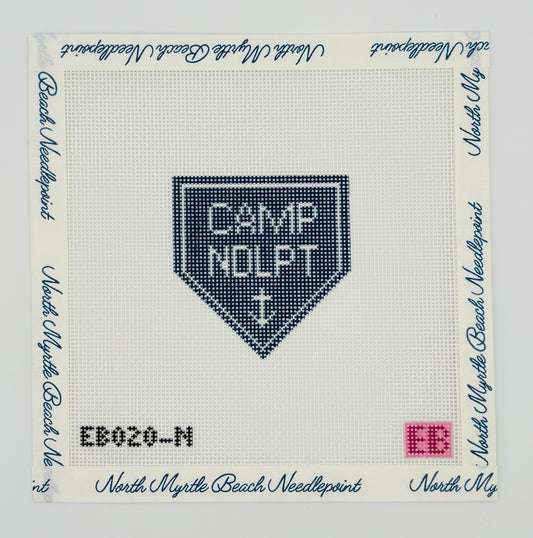 Navy Blue CAMP NDLPT Bag Charm