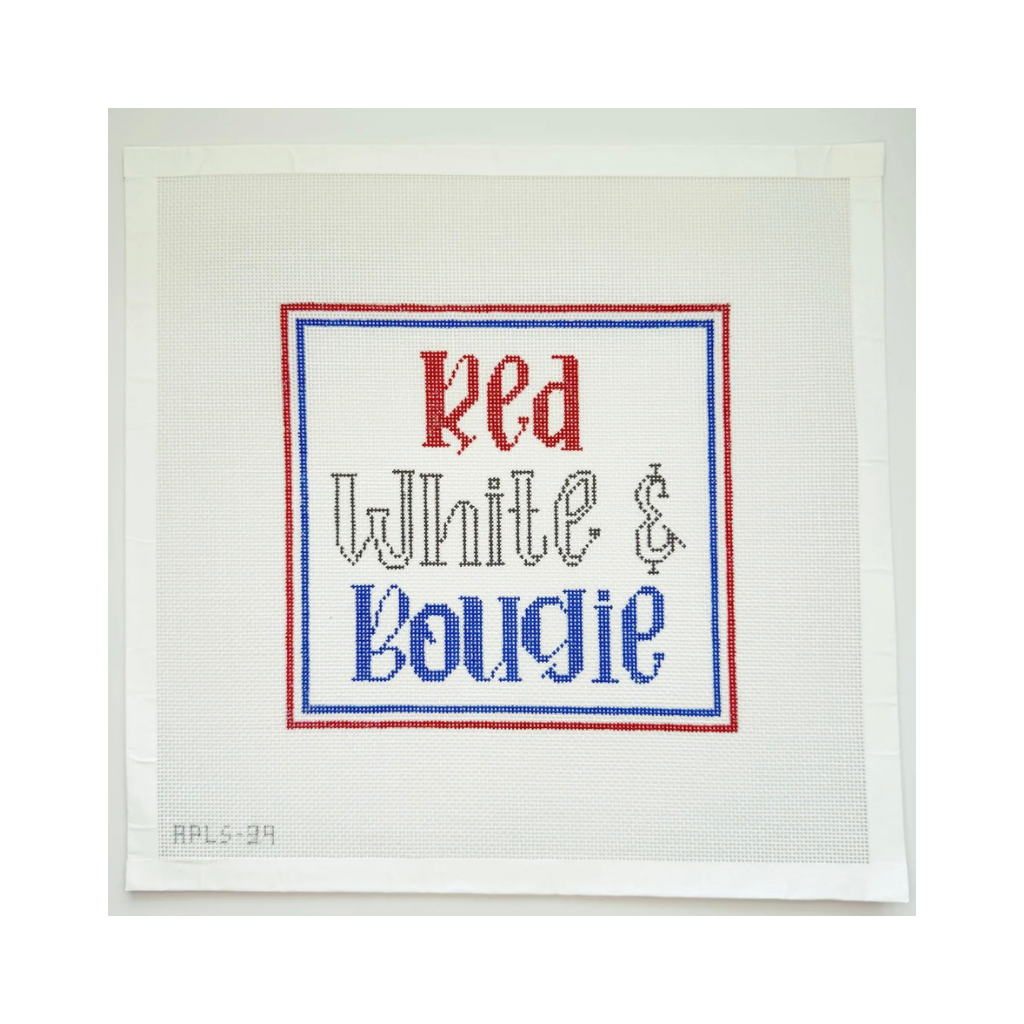 Red, White, and Bougie - A Poor Girl Paints