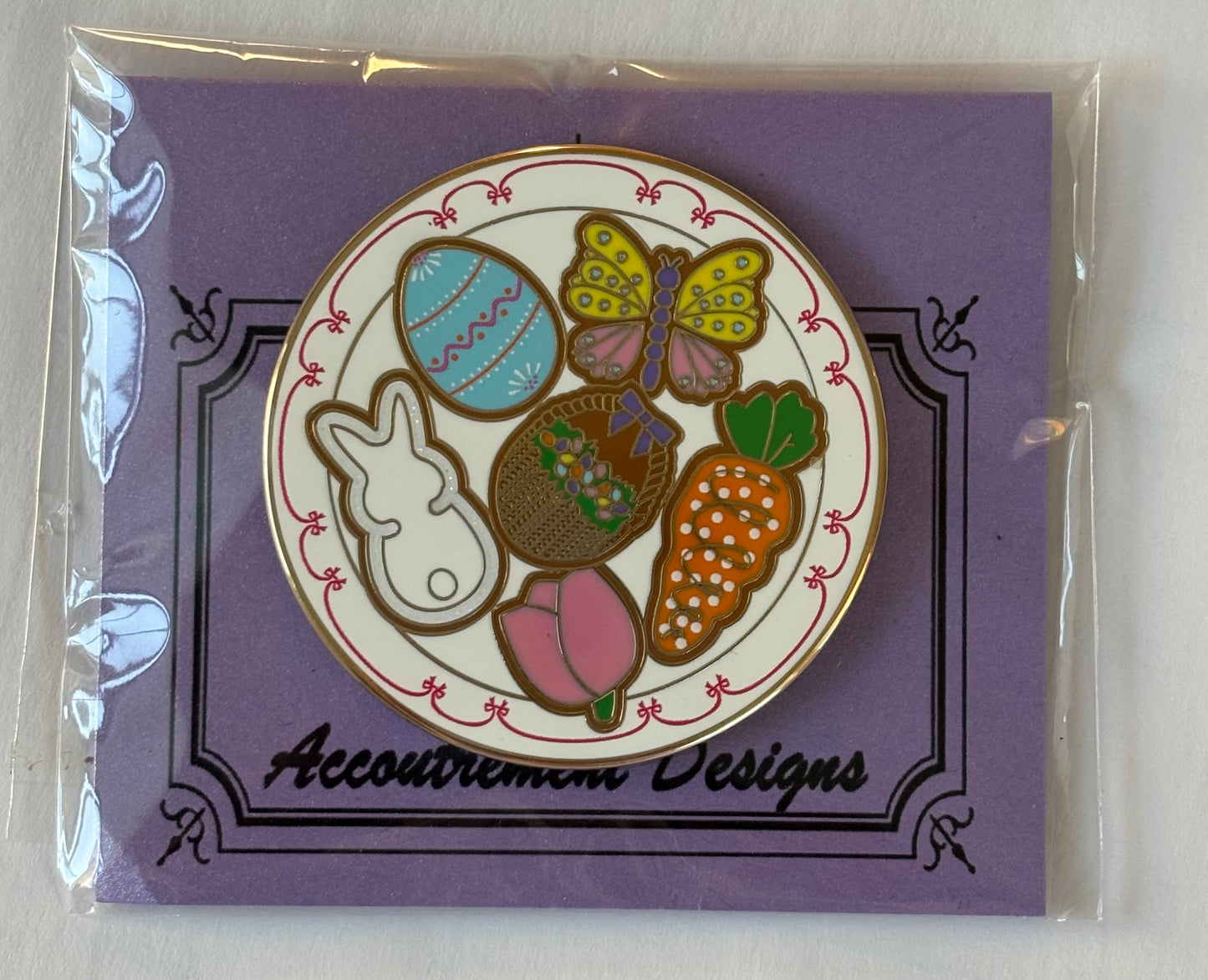 Easter Cookie Plate Needle Minder