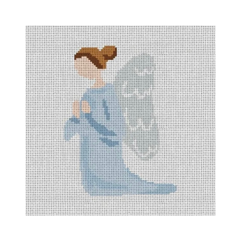Kneeling Angel - Camilla Moss