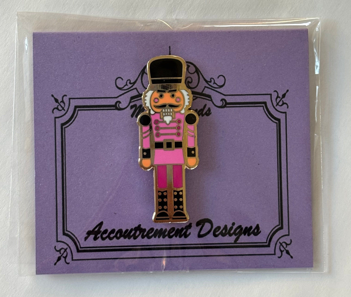 Pink Nutcracker Needle Minder