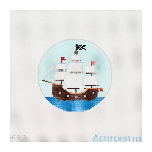 Pirate Ship - Stitch Style