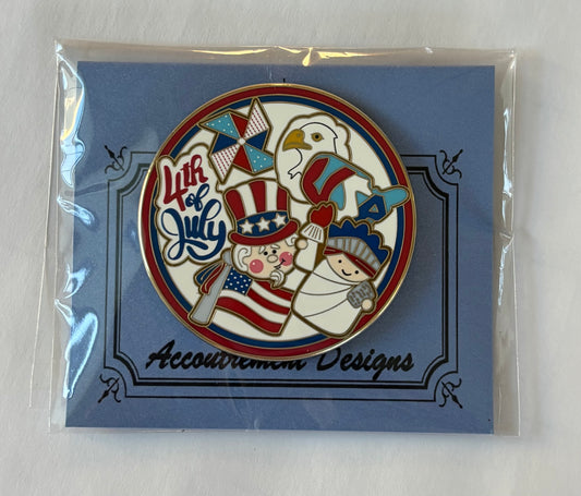 Patriotic Plate Needle Minder