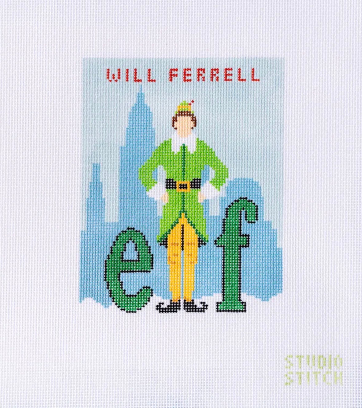 Elf Movie Cover Canvas